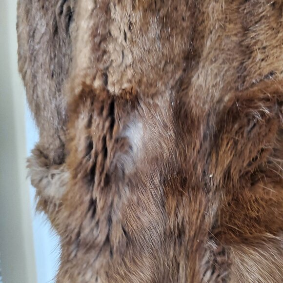 Vintage Fur Coat — For Repurposing / Craft Use Only - Picture 16 of 17